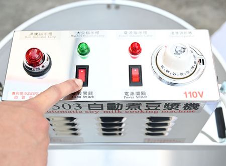 Demonstration des Schalter Temperaturreglers