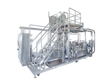 Machine de broyage jumelé et de séparation d'okara - Machine automatique de  broyage jumelé de soja et de séparation d'okara, double machine de broyage  et de séparation