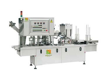 Fyllnings- och förseglingsmaskin - Fyllnings- och förseglingsmaskinen är en av maskinerna i Douhua produktionslinjen.