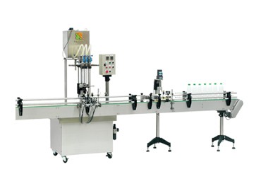 Automatic Screw Cap Machine - Capping machines, Screw Capping Machine, filling machine, liquid packaging machine, filling system, liquid filling machine