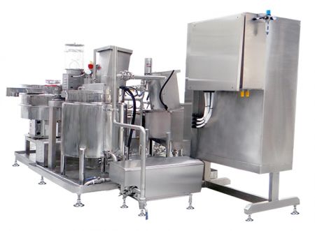 Máquina de Coagulação de Tofu Sedoso - coagulante de tofu, Máquina de Coagulação de Tofu, Equipamento de coagulação de tofu, Máquina de coagulação de tofu, Máquina de coalhar tofu, Máquina de Formação de Tofu, Máquinas e equipamentos de formação de tofu, Máquina de formação de moldes de tofu, máquina de alimentos, equipamento de alimentos