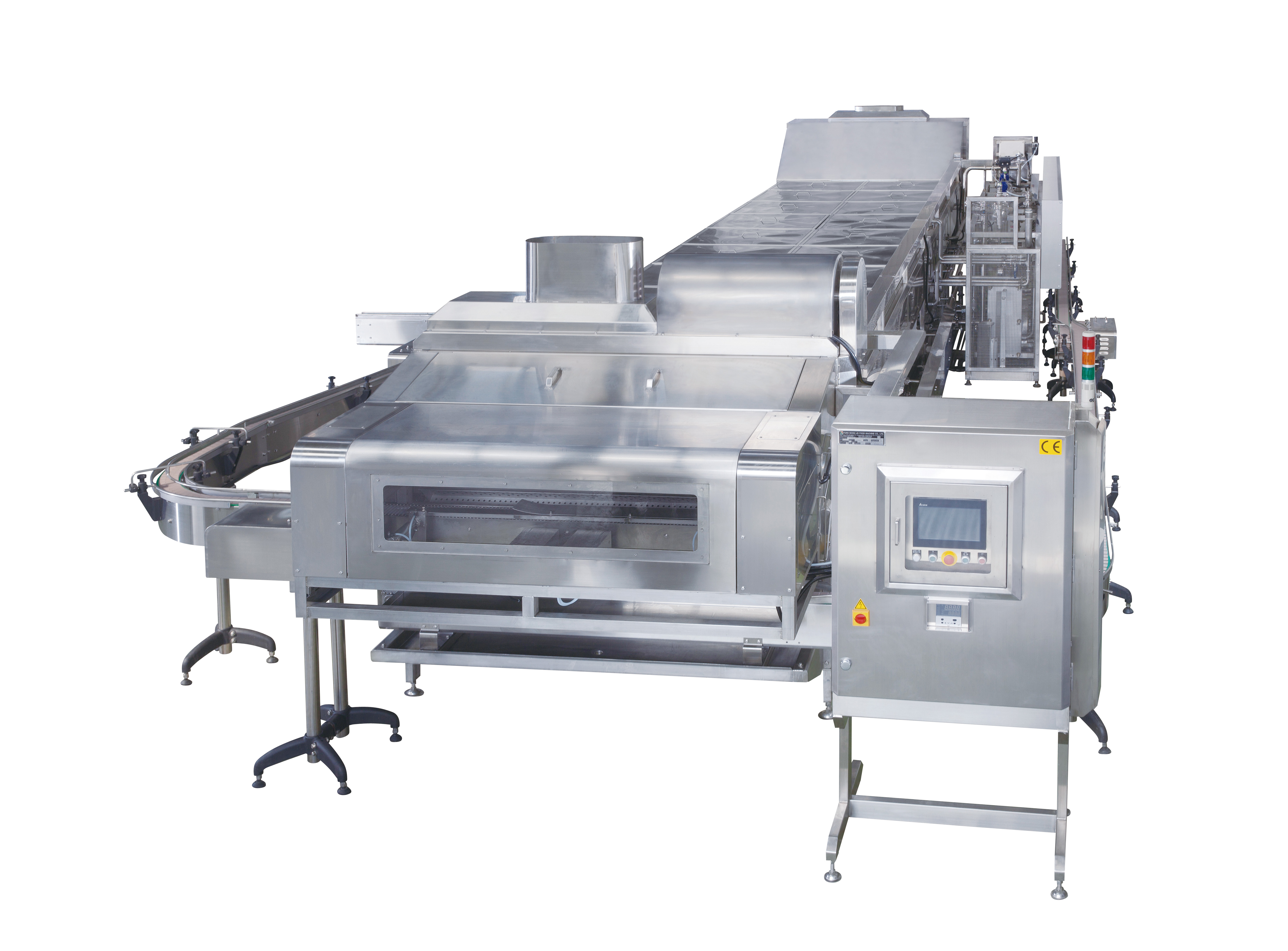 L'équipement de pasteurisation et de refroidissement est l'un des machines de la ligne de production de Douhua.