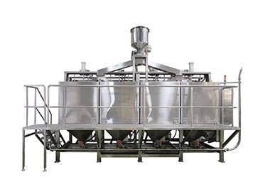 콩 세척 및 불리기 기계는 순두부 생산 라인 중 하나의 기계입니다.
