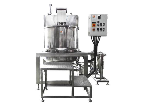 豆乳を混ぜる調理機は豆花生産ラインの一部です。