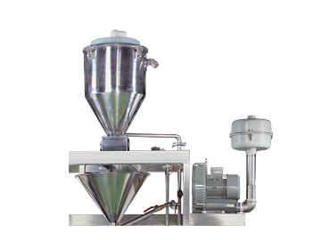 大豆搬送装置は豆腐製造ラインの機械の一つです。