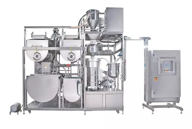 Ligne de production de tofu automatique de 220 kg de haricots secs