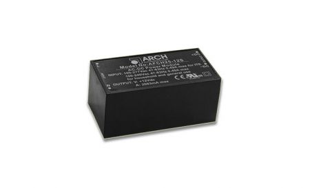 25W Regulated Output PCB Mount AC-DC Encapsulated Power Module - ARCH AC-DC Encapsulated Power Module AFCH25
