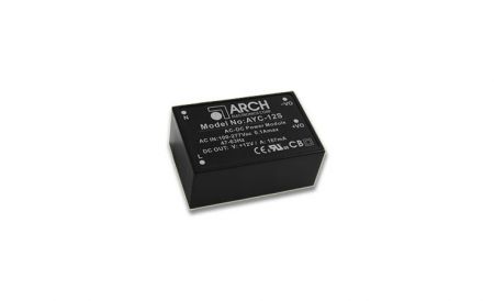 2W Ultra-Compact PCB Mount AC-DC Power Module | Wide Input, Class II Isolation - ARCH AC-DC Encapsulated Power Module AYC
