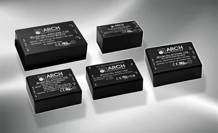 AC-DC Encapsulated Power Modules 20-60W - ARCH AC-DC 20W-60WEncapsulated Power Modules