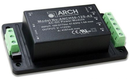 ARCH AC-DC Encapsulated Power Module ANCH50 with Screw Terminal A2