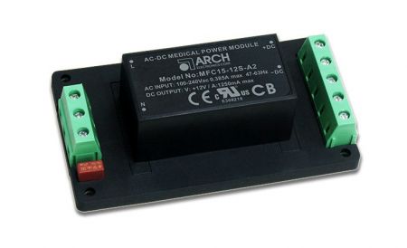ARCH AC-DC Encapsulated Power Module MFC15 with Screw Terminal A2