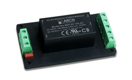 ARCH AC-DC Encapsulated Power Module MZC20 with Screw Terminal A2