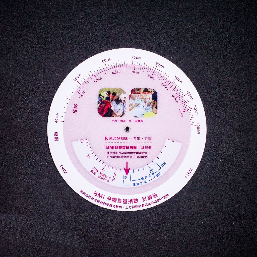 Plastic BMI Calculator Wheel | Custom Magnet Rolls for Industrial ...