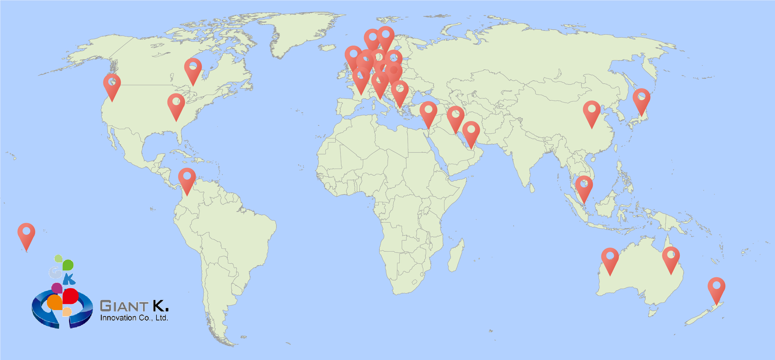 Carte des clients