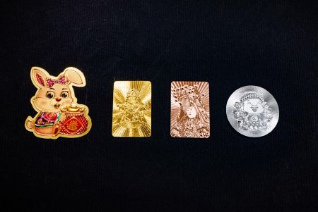 金箔浮雕貼片/磁鐵