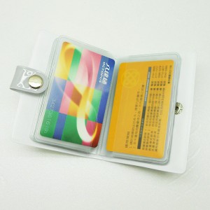 Gevouwen Dubbele Kaarthouder