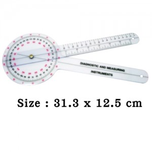 Plastic 360 graden goniometer - Goniometer - KP-M02