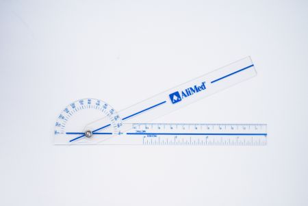 Goniómetro de plástico de 180 grados