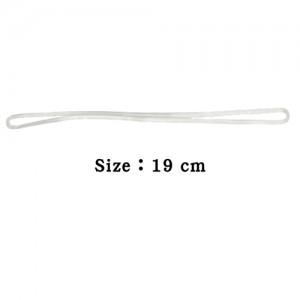 Lazo de gusano de plástico transparente - Cable transparente - KP-P04