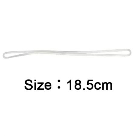 Clear Plastic Worm Loop - Transparent Wire - KP-P04
