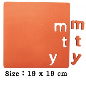 Safety EVA Magnet of 123 or abc (Self-color) - Safety EVA Magnet of 123 or abc (Self-color) - MG-EVA-3 / MG-E04-3