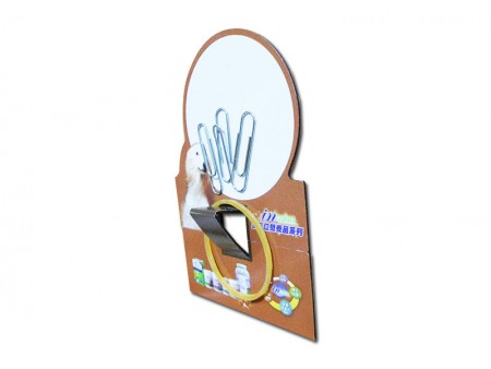 Patented magnetic whiteboard hook