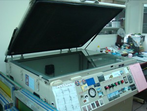 Fabricación de Placas Litográficas a Máquina