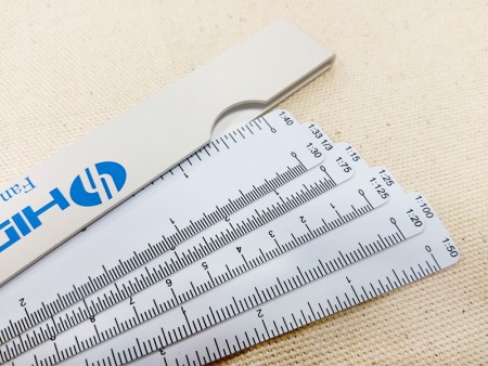 Righello a scala fan