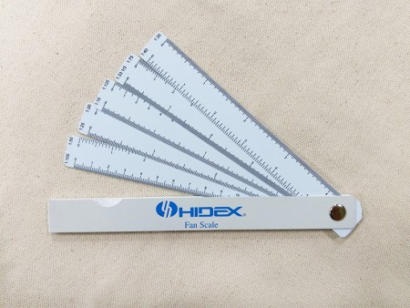 Righello a scala fan