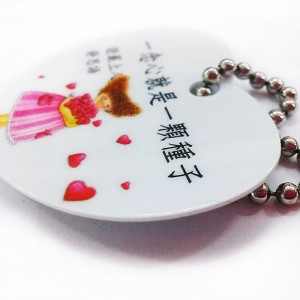 Ellipsin muotoinen tagi