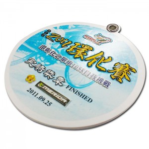 Тисненый подвесной ярлык (круглый)