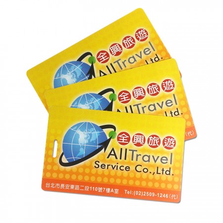 Tag per Bagagli in Plastica