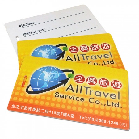 Tag per Bagagli in Plastica