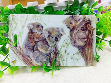 Label Koper Plastik 6 x 10cm