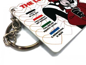 Kartu Gantungan Kunci Sensor Suhu