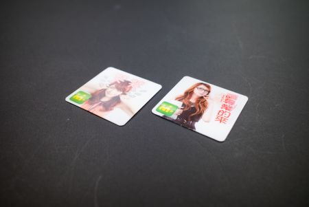 MG-A08 2D Magnetaufkleber