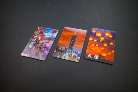 MG-A08 2D Magnetaufkleber