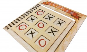 Tic-Tac-Toe magnetisches Lesezeichen