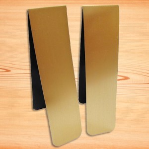 Gold PVC Magnetic Bookmark