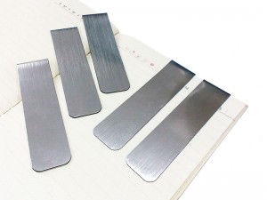 Zilveren PVC Magnetische Bladwijzer