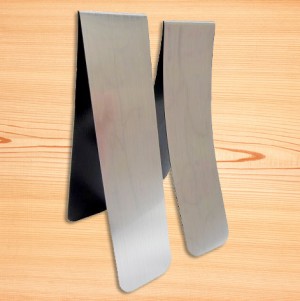 علامة مرجعية مغناطيسية من البولي فينيل الكلوريد الفضي