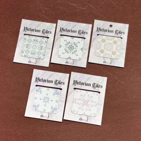 Magnetic Vicortian Tiles Fragrance Bookmark