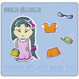 MG-E02 Permainan Berpakaian Magnetik