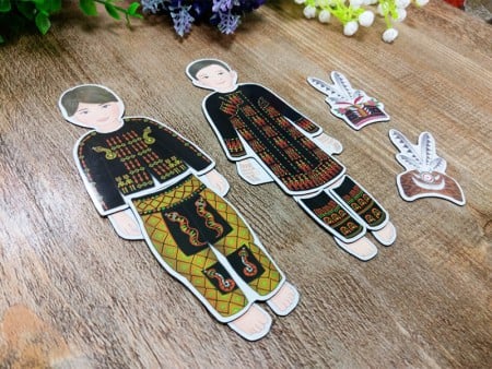 MG-E02 Permainan Berpakaian Magnetik