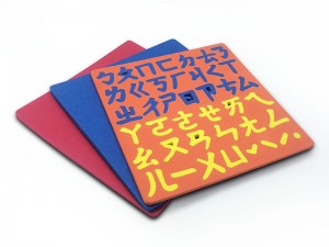 Bezpieczny magnes EVA z 123 lub chińskimi literami