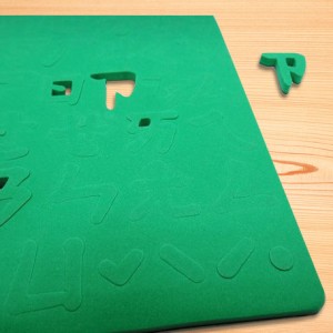 Imã EVA de segurança de 123 ou Alfabeto Chinês (Cor própria)