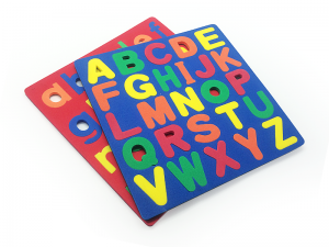 Bezpieczne magnesy EVA z cyframi 123 lub literami ABC