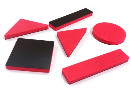 Bezpieczny magnes z pianki EVA w kształcie geometrii