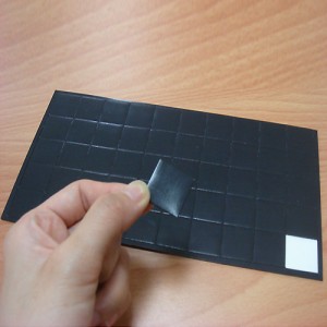 Shaped Adhesive Magnet