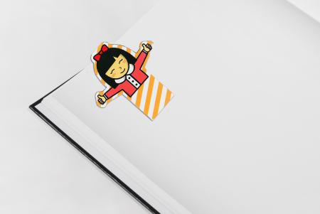 人形ブックマーク